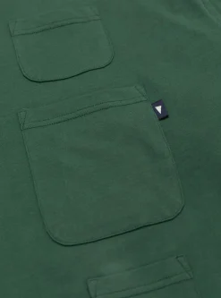 Utility Long Sleeve Tee Dark Green<Pilgrim Surf + Supply Outlet