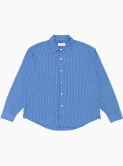 Vacation Shirt Textured Business Stripe<mfpen New