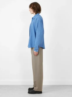 Vacation Shirt Textured Business Stripe<mfpen New
