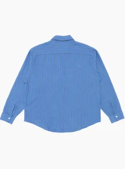 Vacation Shirt Textured Business Stripe<mfpen New