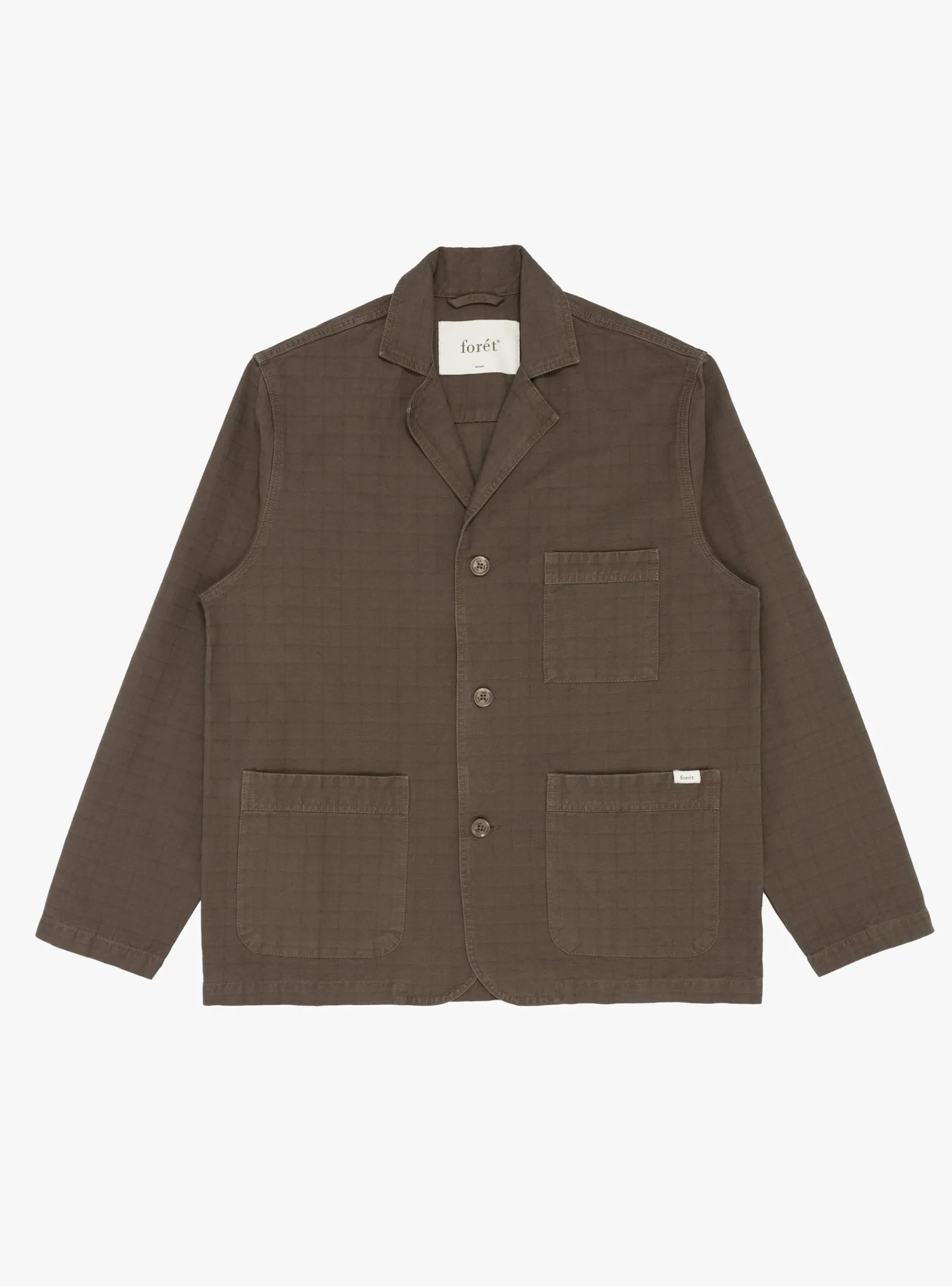 Valley Unconstructed Blazer Cold Brown<forét Clearance