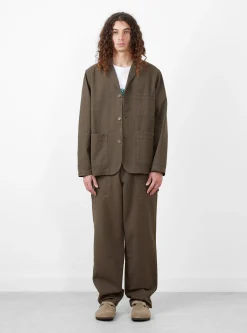 Valley Unconstructed Blazer Cold Brown<forét Clearance