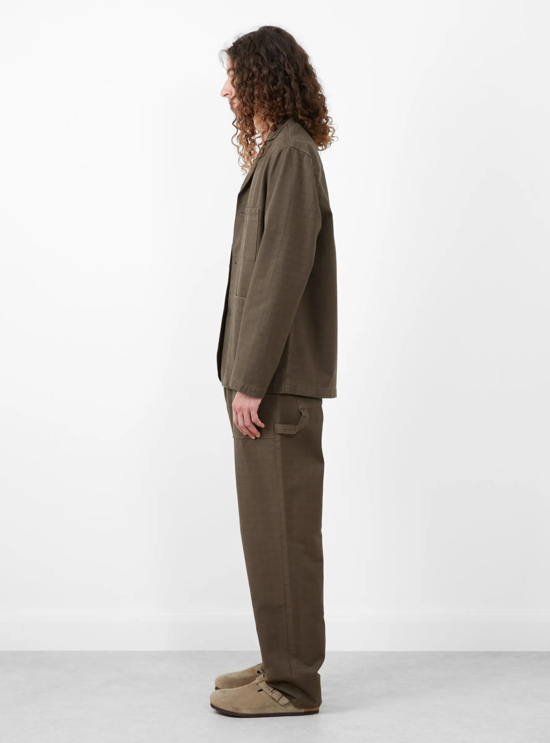 Valley Unconstructed Blazer Cold Brown<forét Clearance