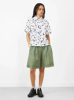 Vegas Shirt White and Black<YMC Outlet