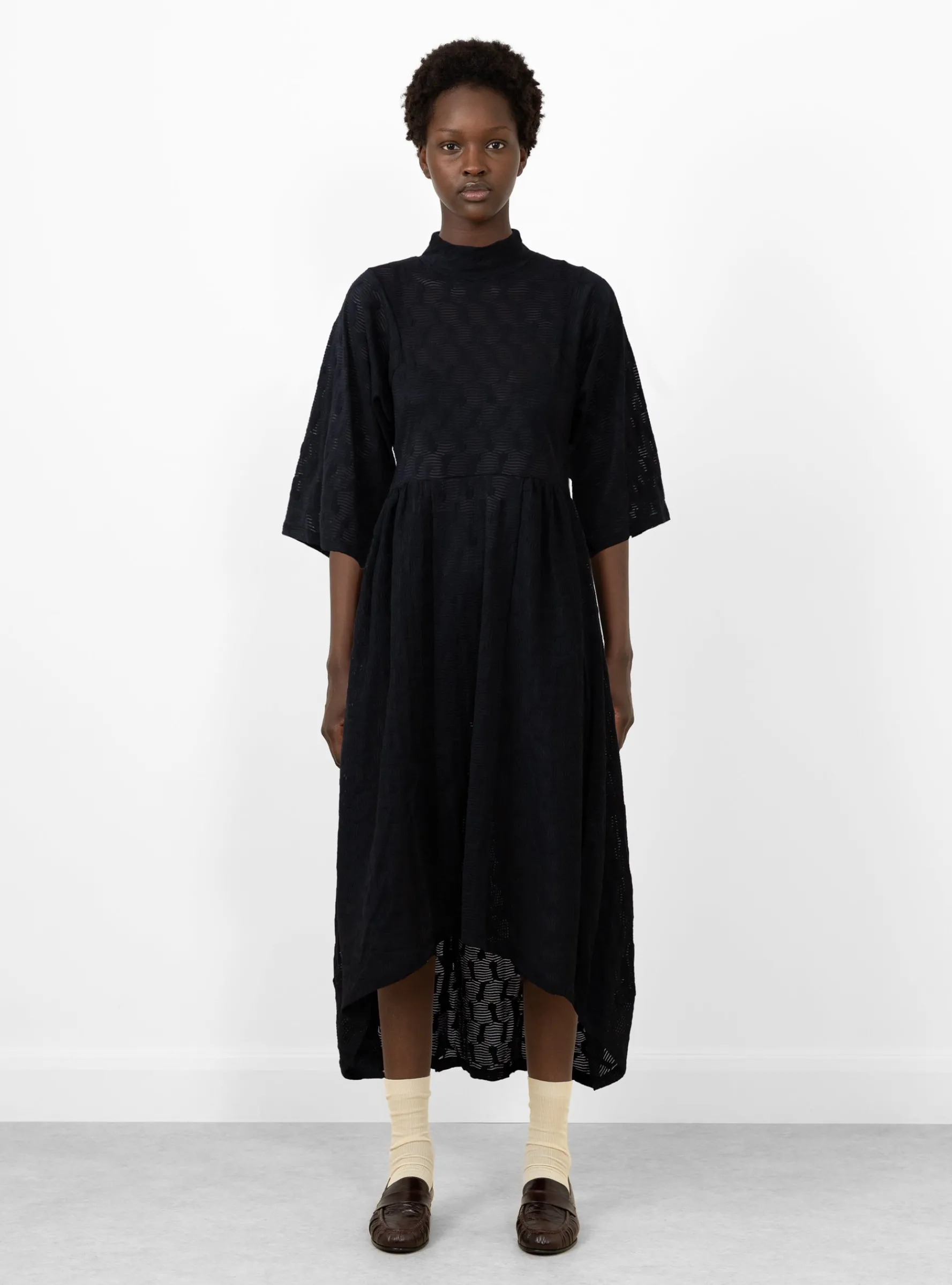 Very Turtle Dress Black<Henrik Vibskov Clearance