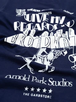 Vintage Broadway T-Shirt Navy<Arnold Park Studios Fashion