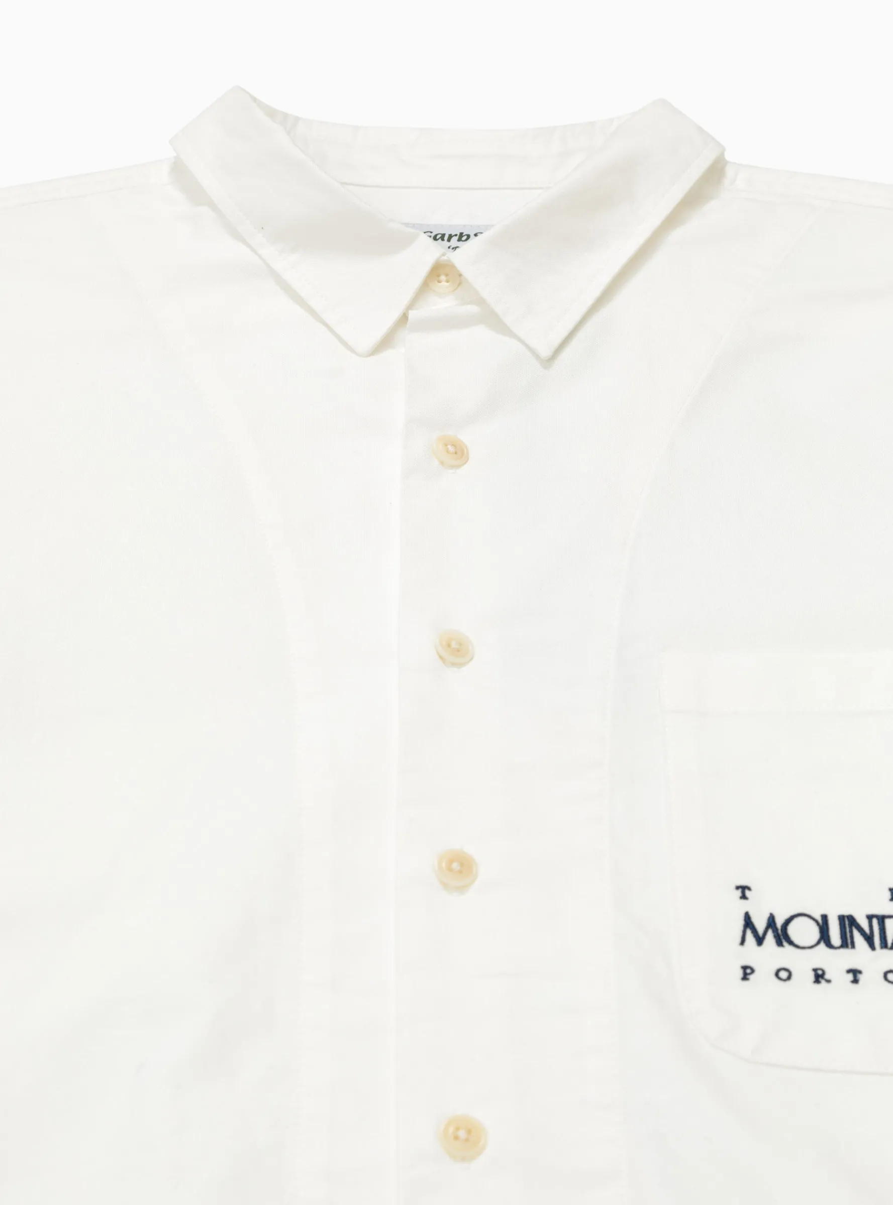 Waiter Shirt Ivory<Garbstore Discount