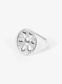 Wallflower Diamond Ring Silver<Alec Doherty Hot