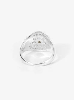 Wallflower Diamond Ring Silver<Alec Doherty Hot