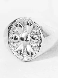 Wallflower Diamond Ring Silver<Alec Doherty Hot
