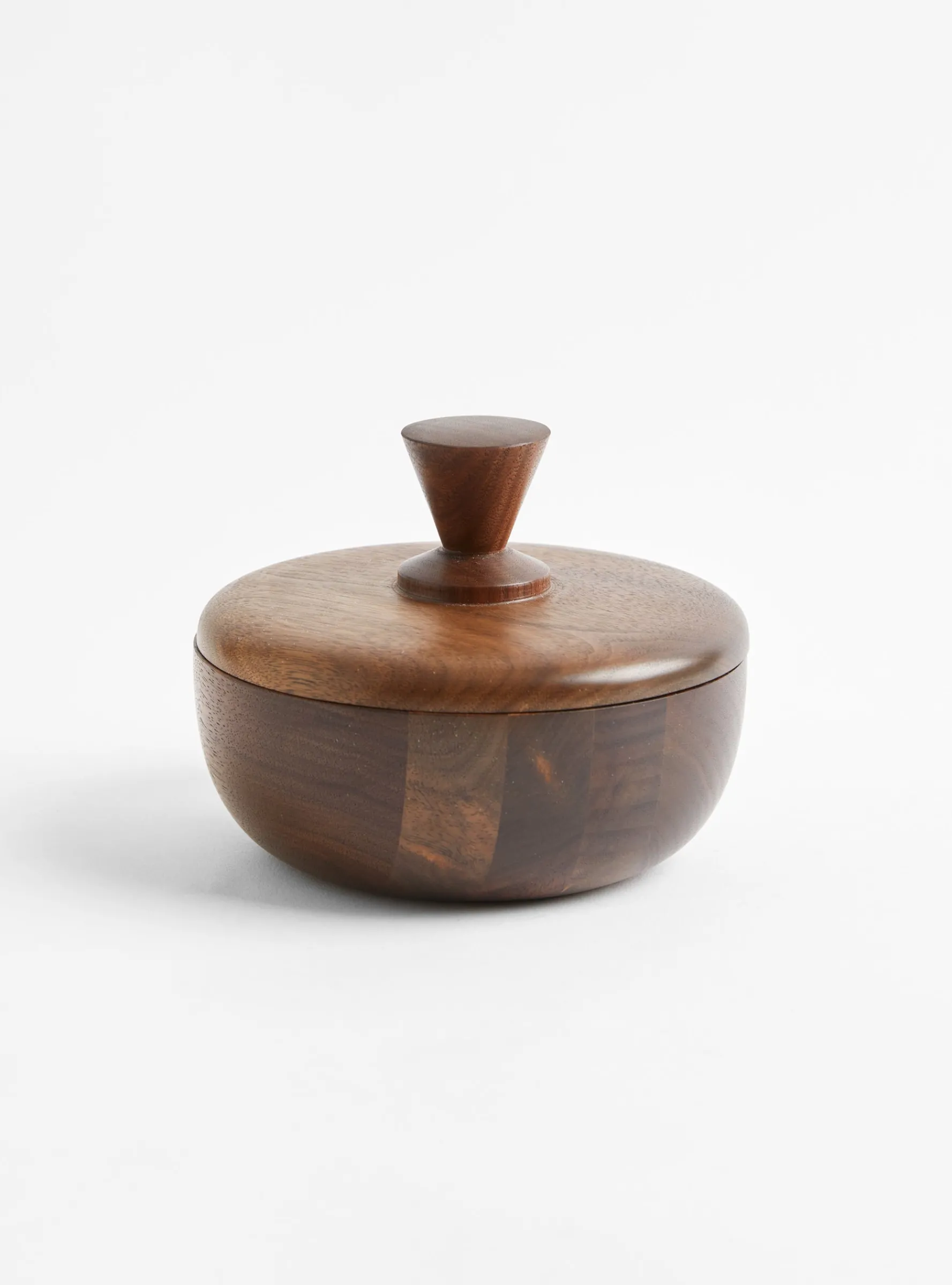 Walnut S Bowl Container - Triangle Knob<Small Goods Design Fashion