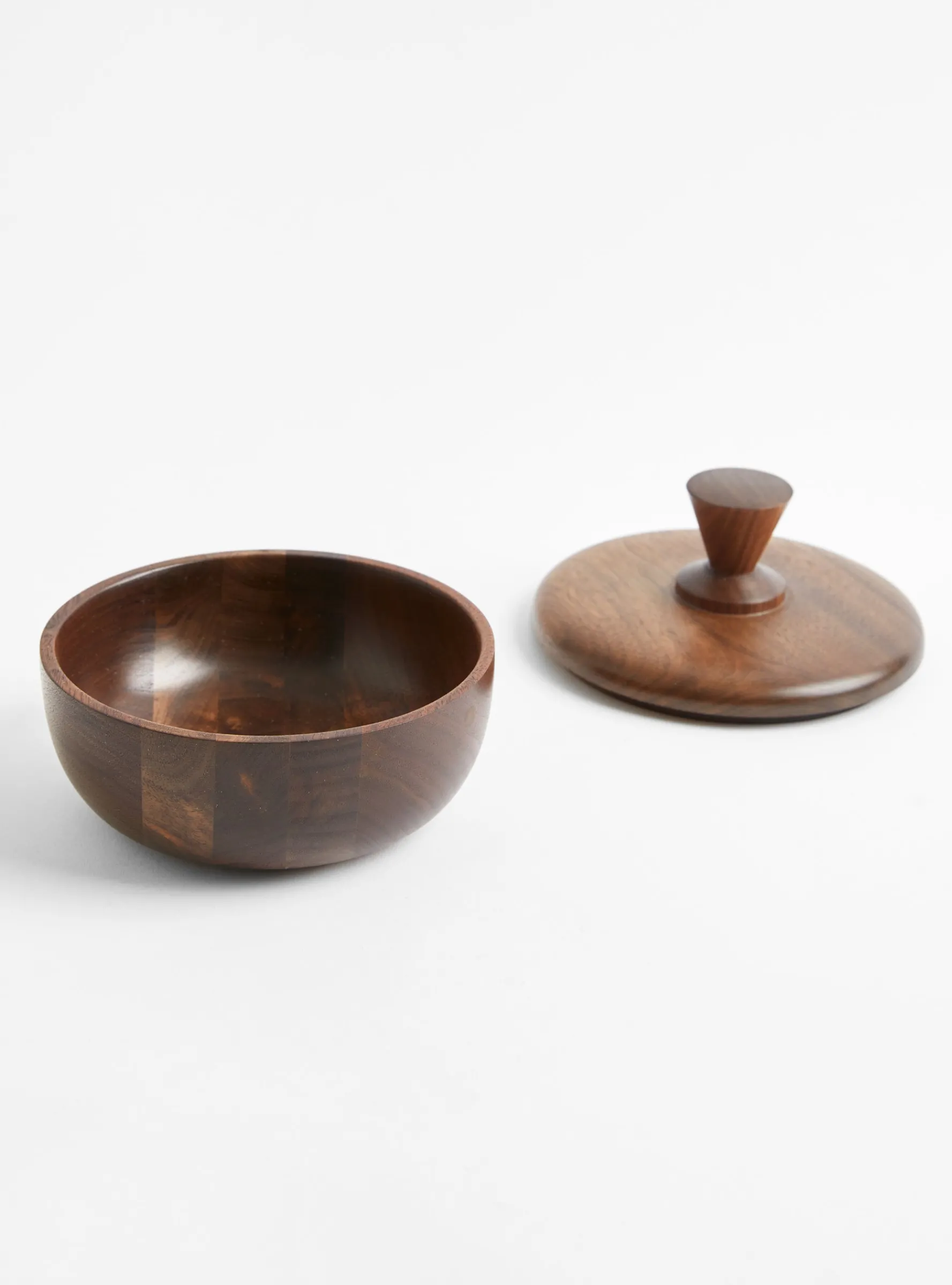 Walnut S Bowl Container - Triangle Knob<Small Goods Design Fashion
