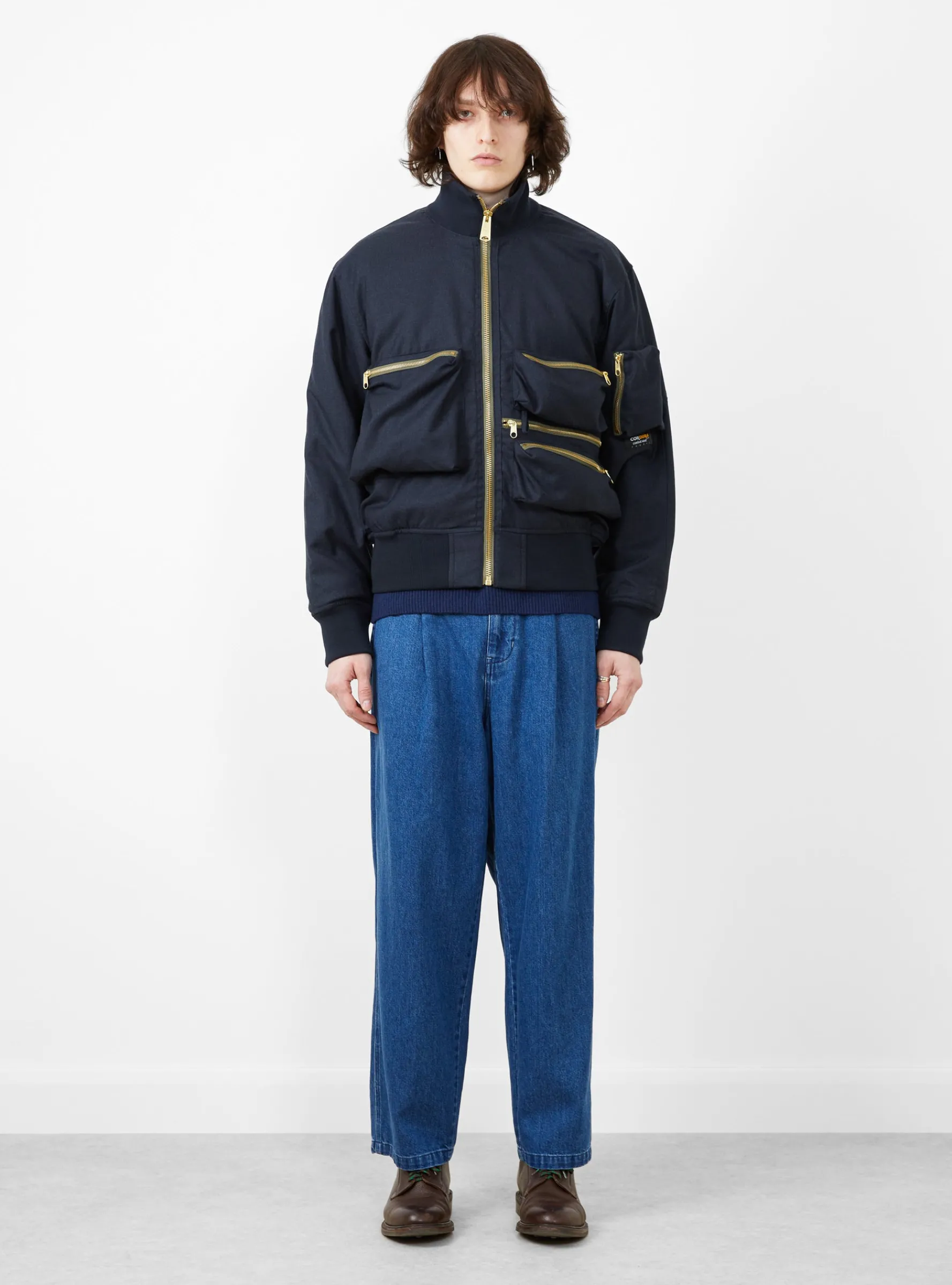Warden Pant Indigo<TDR Discount