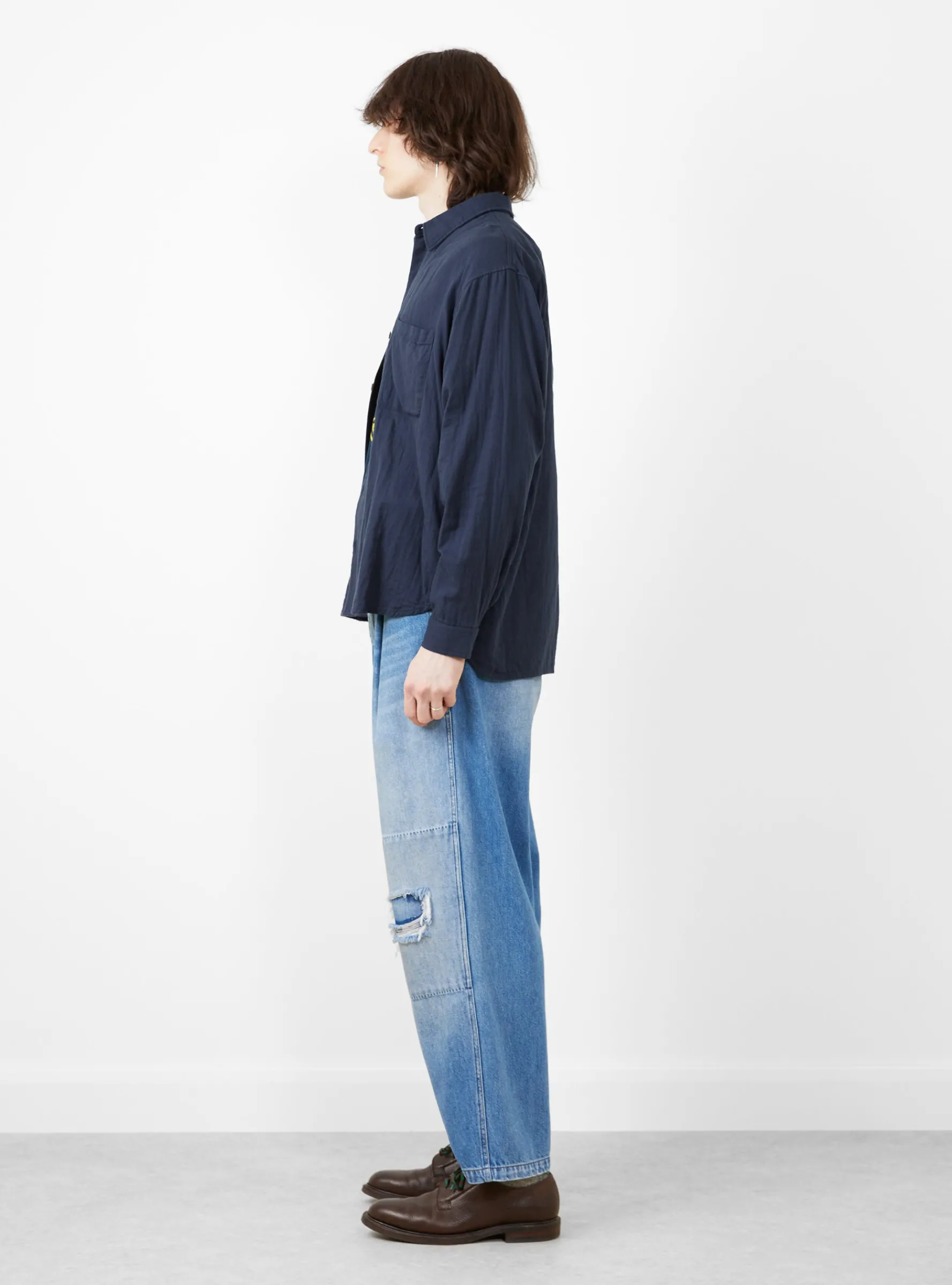 Warden Pant Washed Indigo<TDR Sale