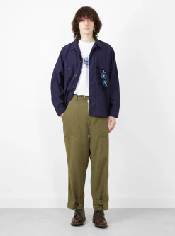 Warden Shirt Navy<TDR Sale