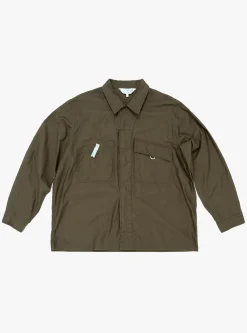 Warden Shirt Olive<TDR Fashion