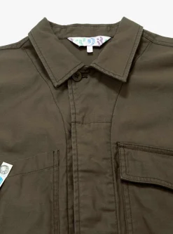 Warden Shirt Olive<TDR Fashion