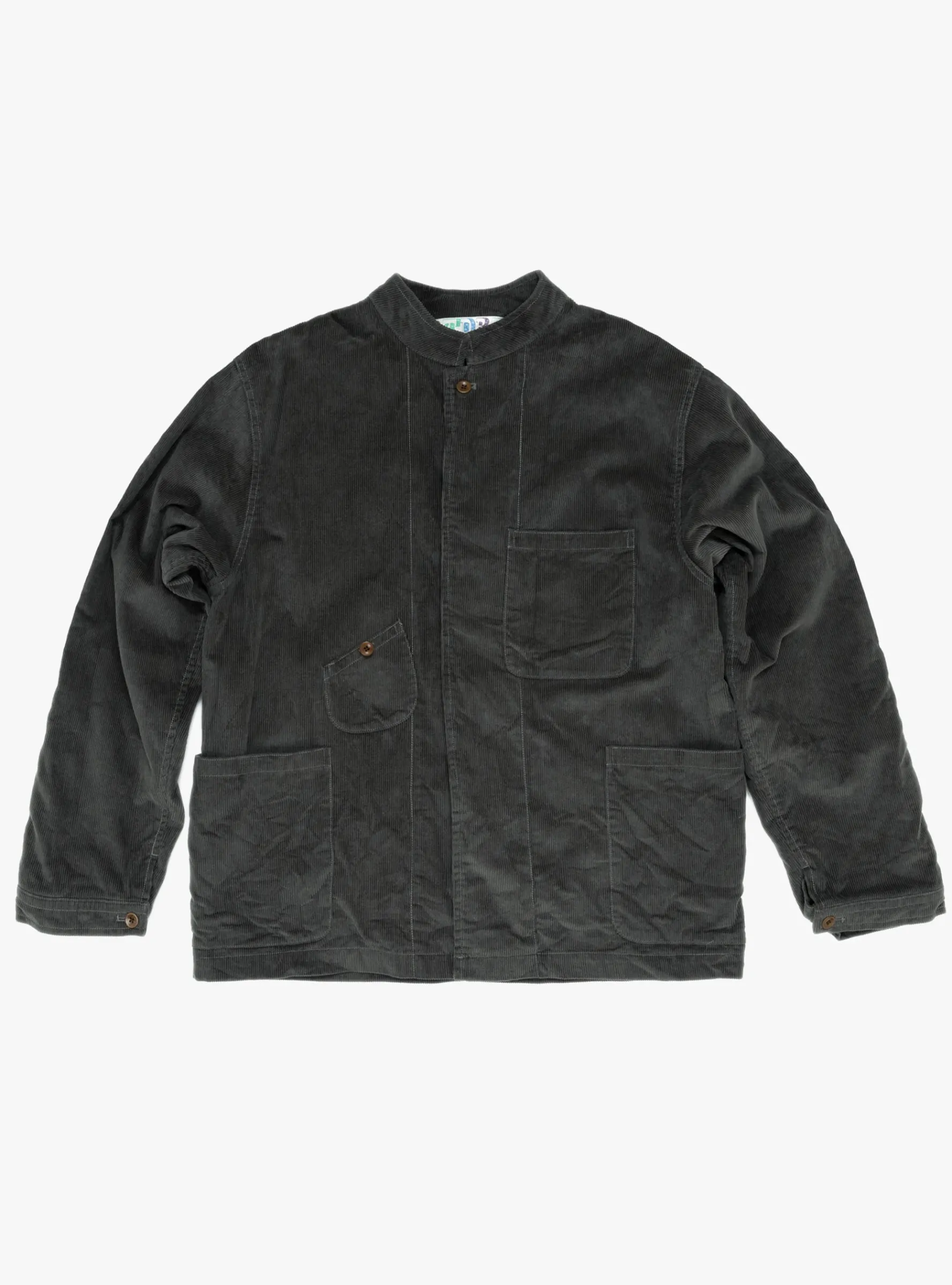 Watch Cotton Jacket Charcoal<TDR Fashion