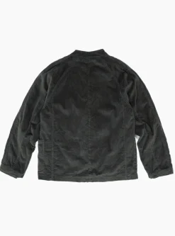 Watch Cotton Jacket Charcoal<TDR Fashion