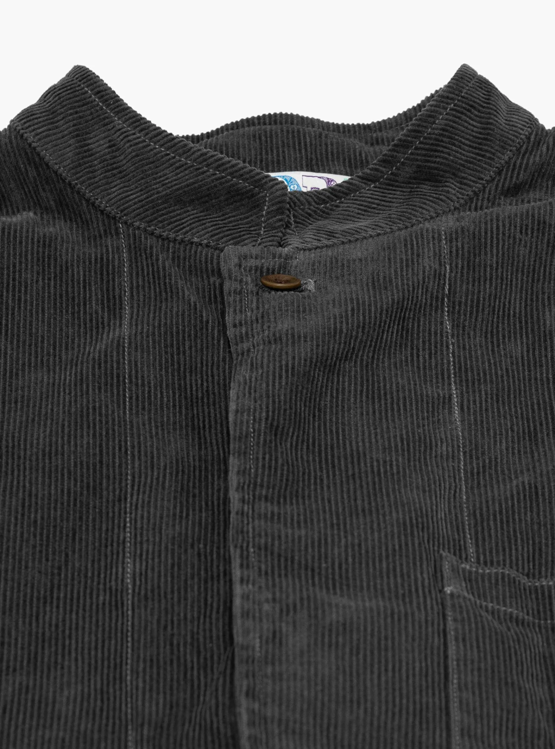 Watch Cotton Jacket Charcoal<TDR Fashion
