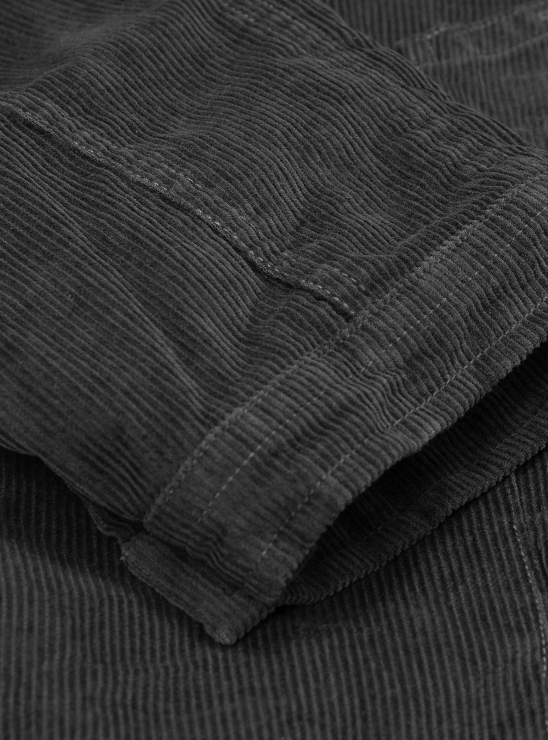 Watch Cotton Jacket Charcoal<TDR Fashion