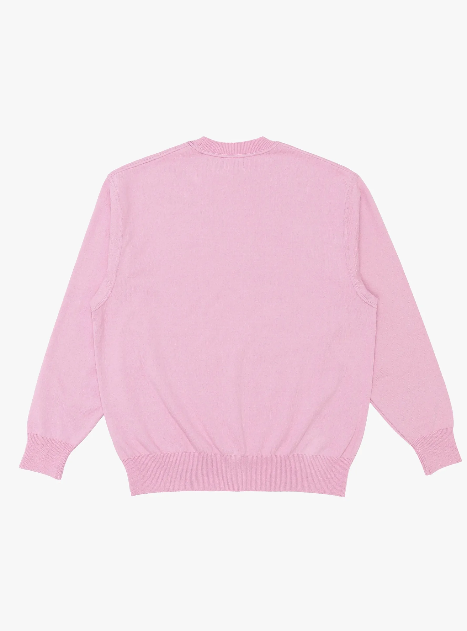 Wave Cotton Knit Pullover Pink<Yonetomi Sale