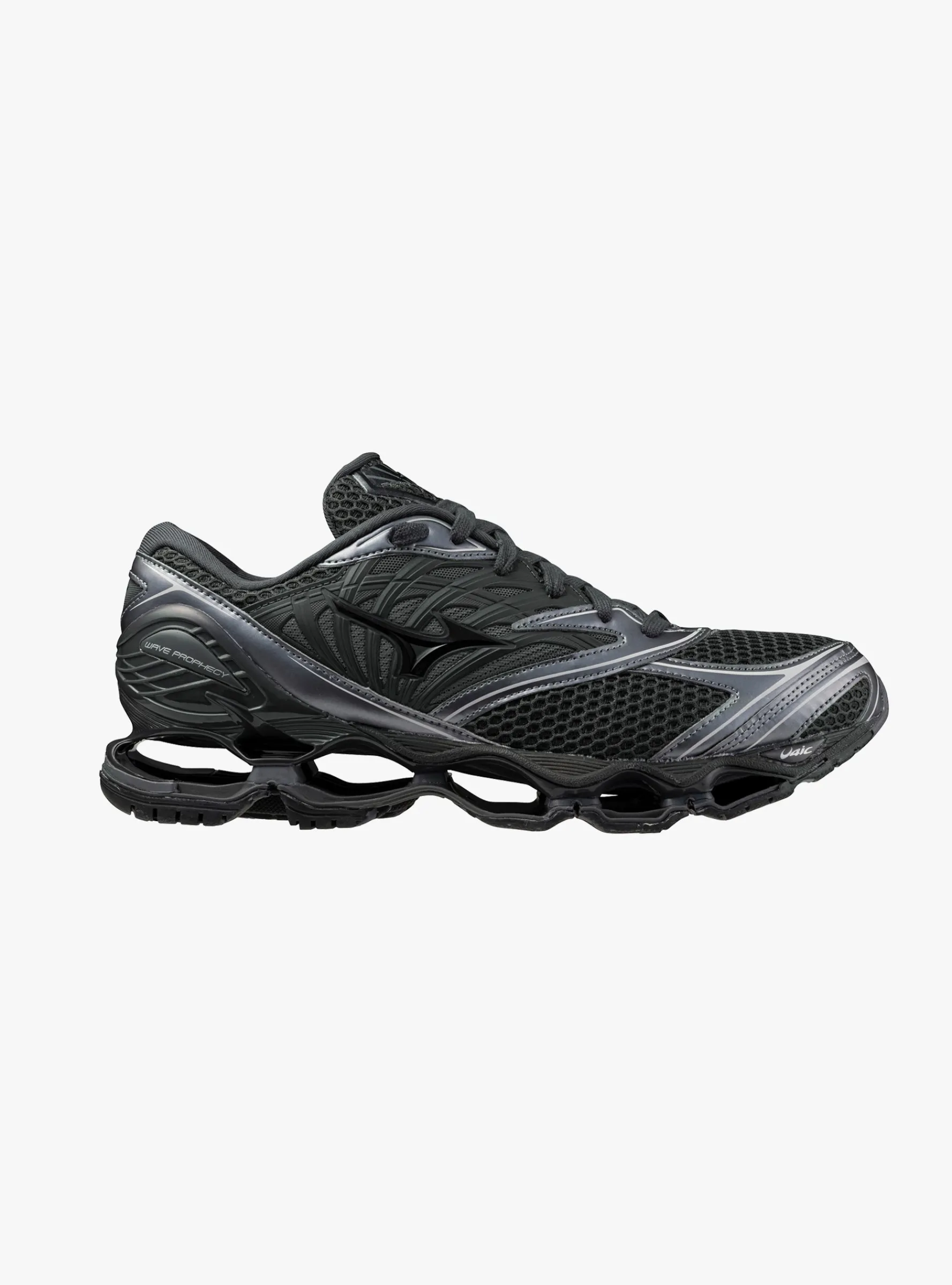 Wave Prophecy LS Y2K Pack Black Sand, Black & Metallic Grey<Mizuno Fashion