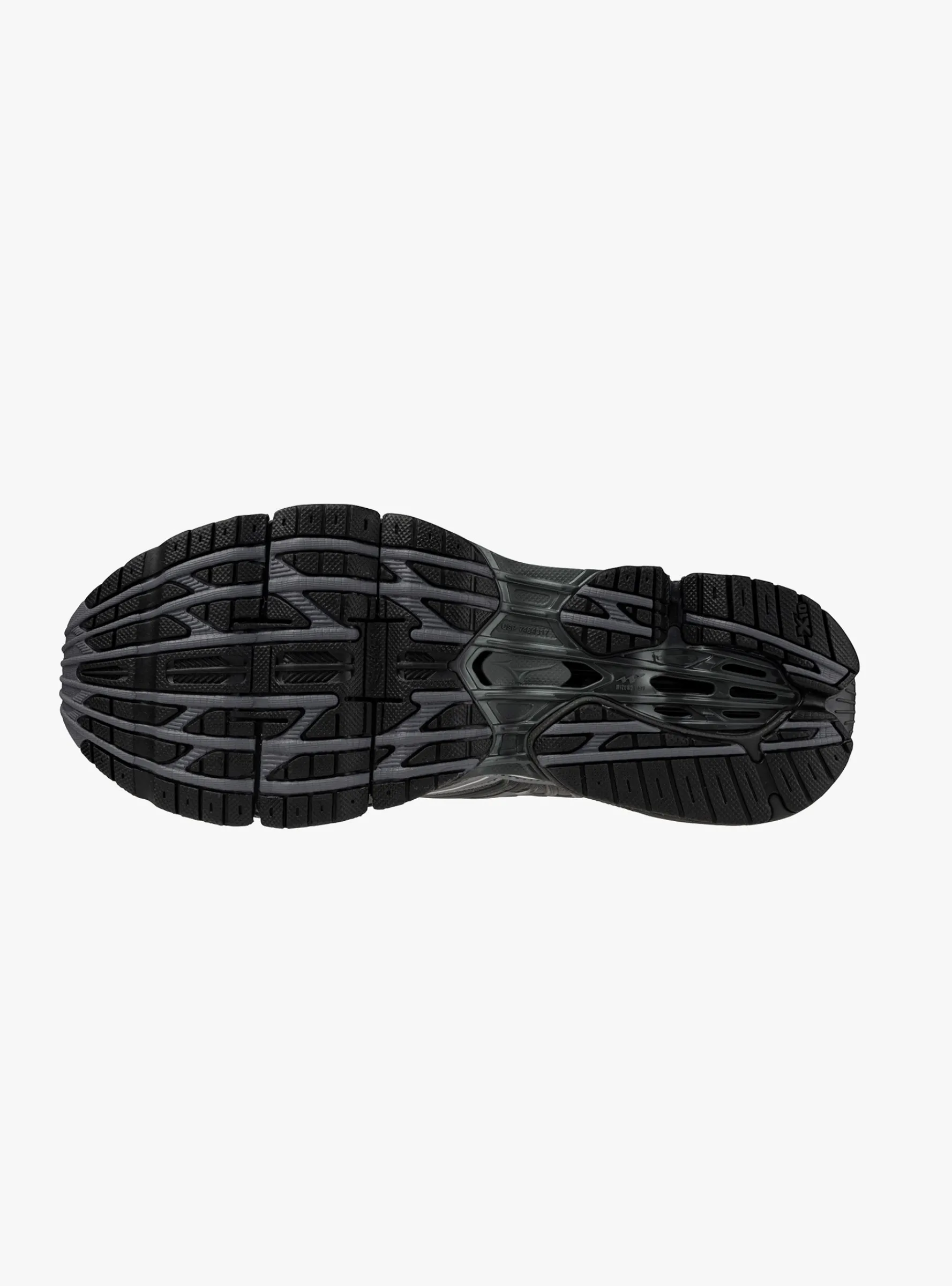 Wave Prophecy LS Y2K Pack Black Sand, Black & Metallic Grey<Mizuno Fashion
