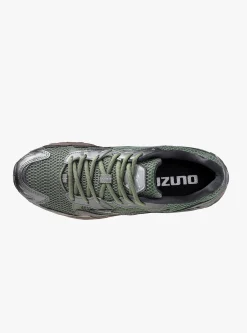Wave Rider 10 Y2K Pack Agave Green, Black Sand & Metallic Grey<Mizuno Clearance