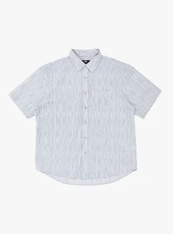Wavy Striped Shirt Blue<Stüssy New