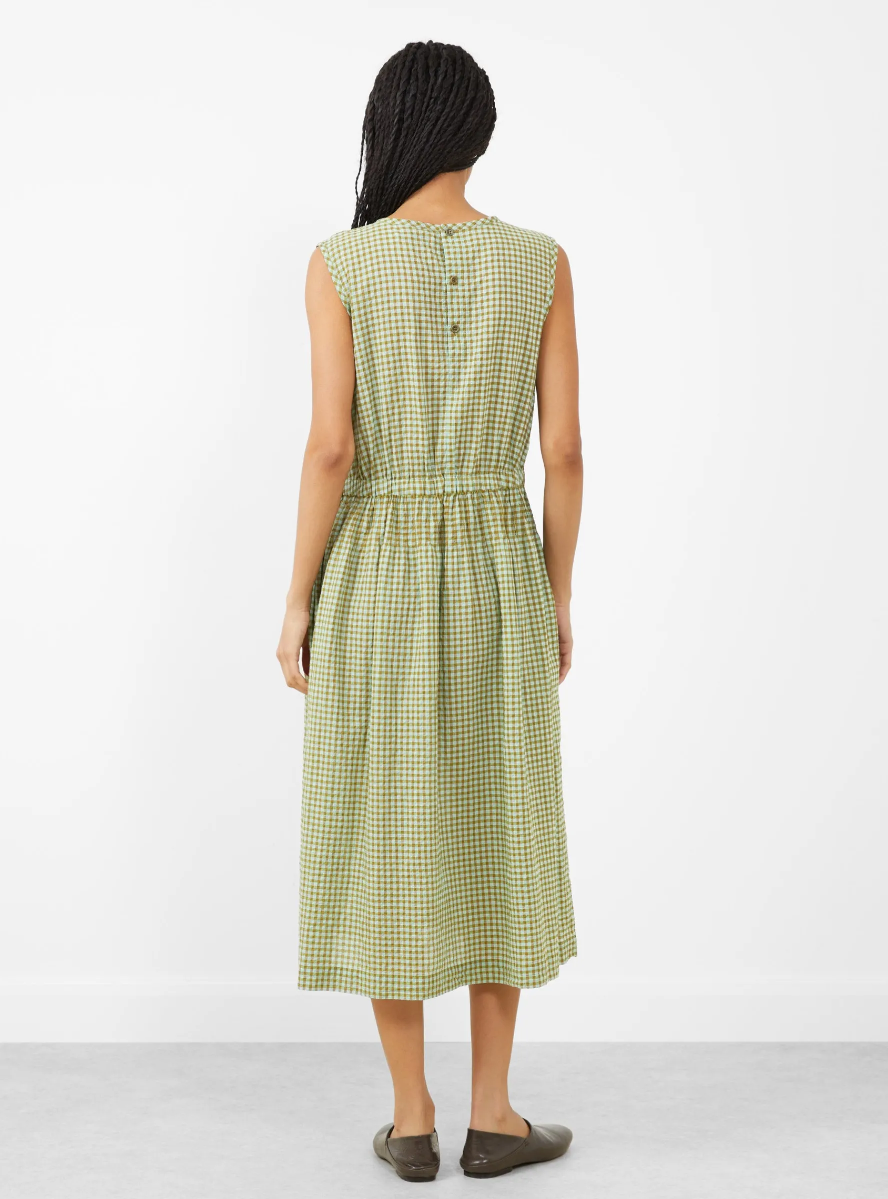 Wednesday Dress Green<YMC Discount