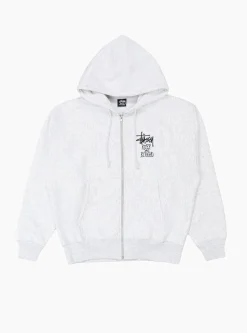 Well Suited Zip Hood Ash Heather<Stüssy Discount