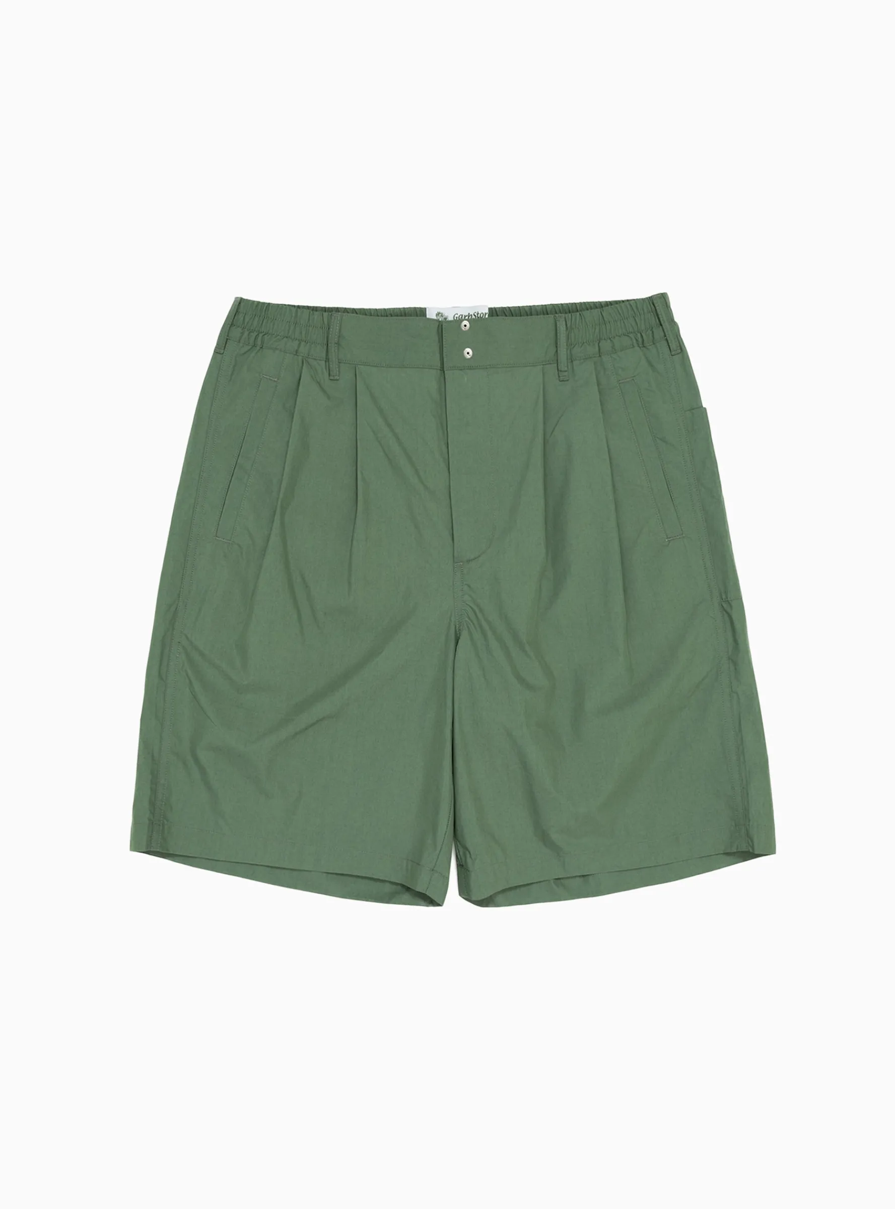 Wide Easy Shorts Cedar Green<Garbstore Outlet
