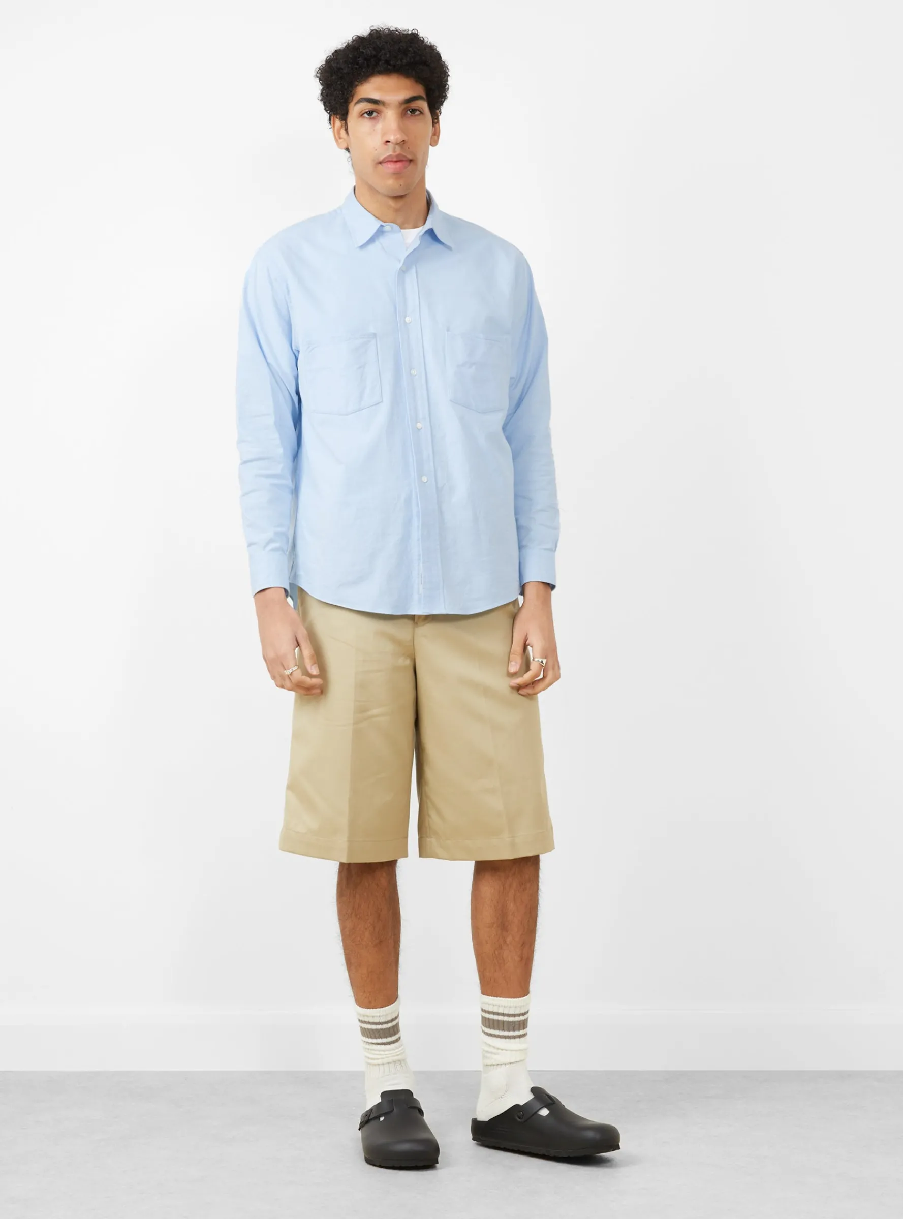 Wide Shorts Beige<Farah Japan New