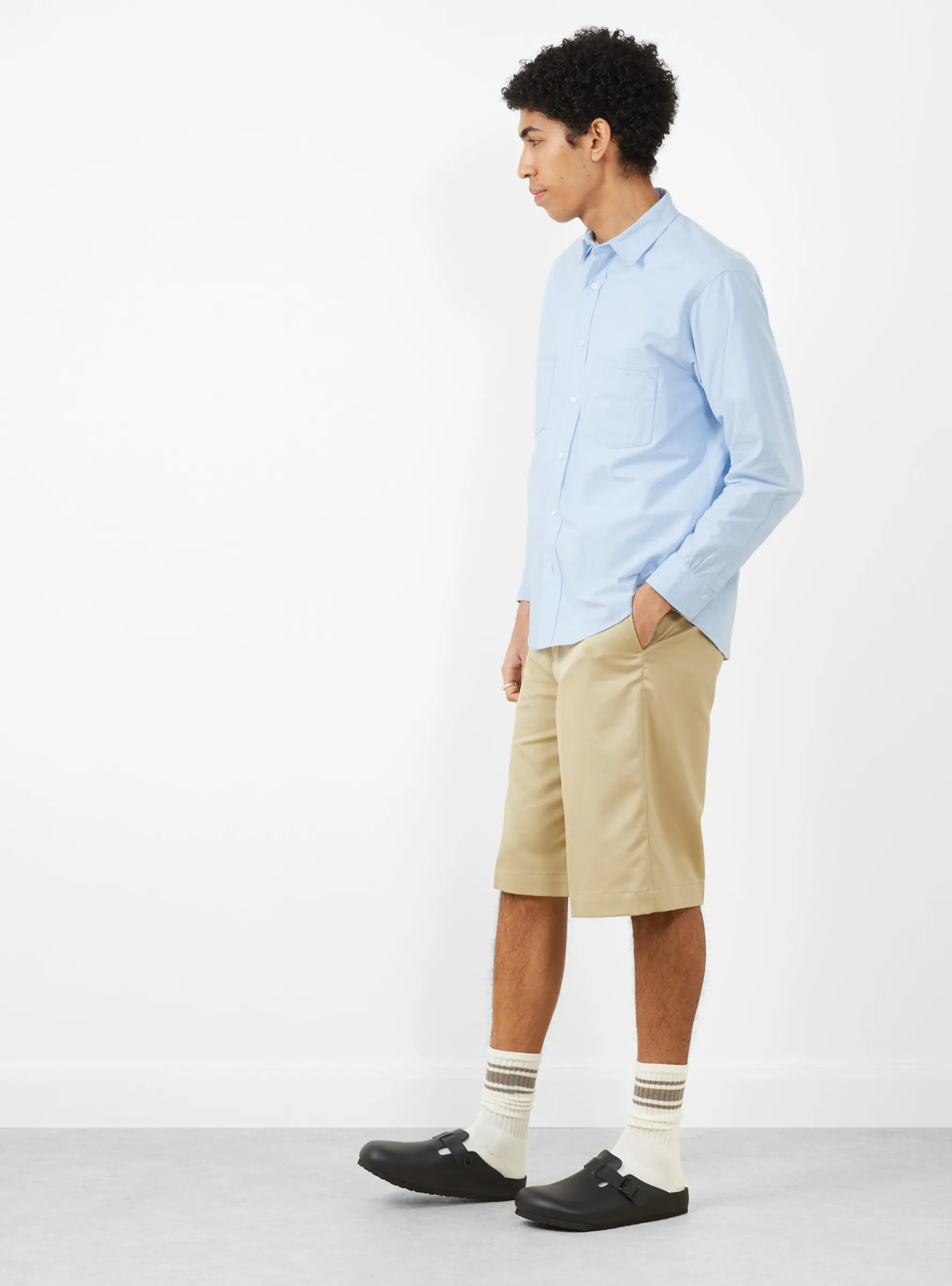 Wide Shorts Beige<Farah Japan New