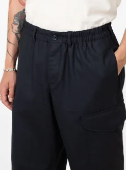 Wool Flannel Military Trouser Navy<YMC Clearance
