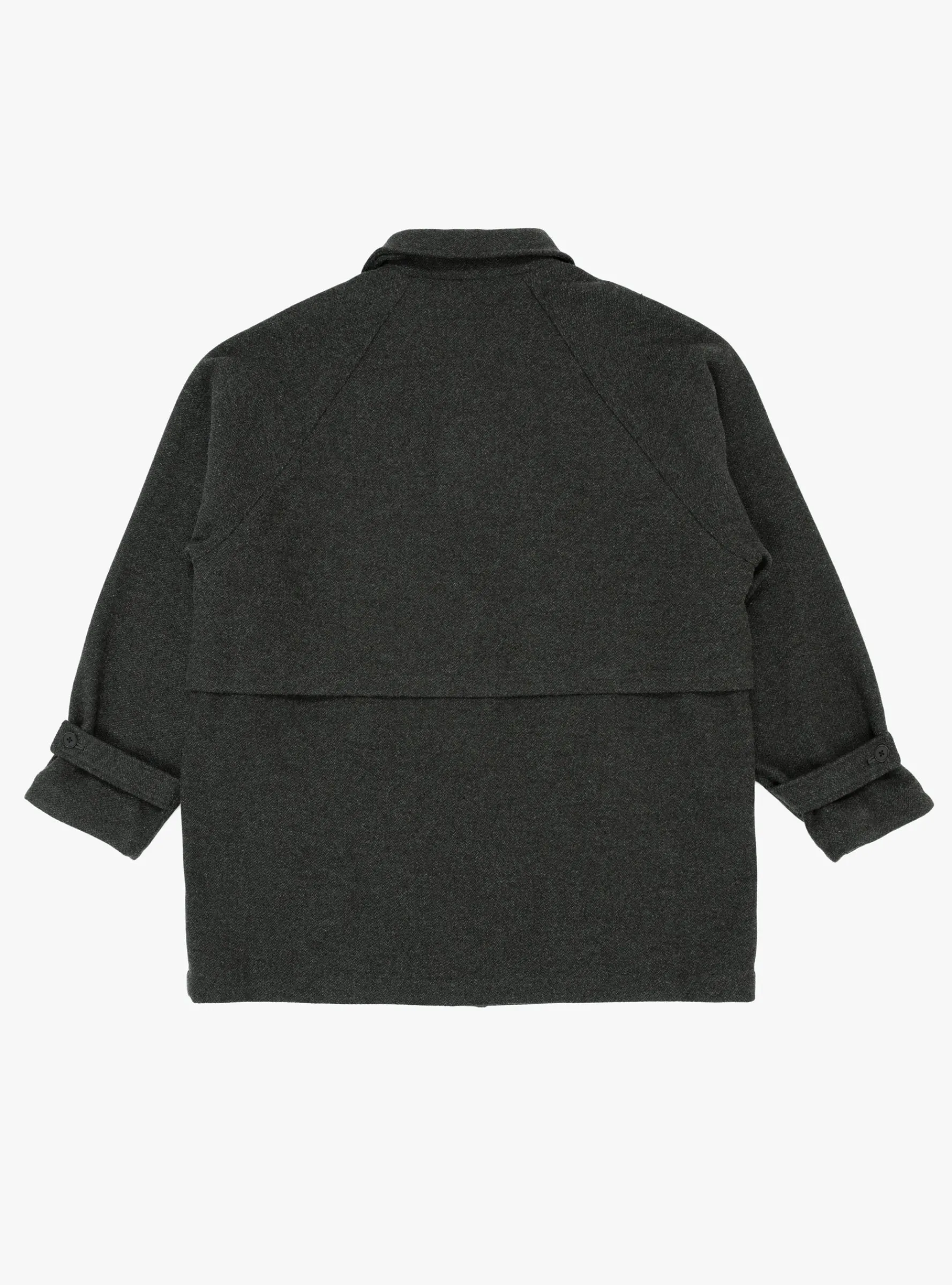 Wool & Nylon Half Coat Khaki Grey<Still By Hand Hot