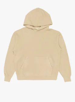 Wordmark Pigment Dyed Hoodie Taupe<Museum of Peace and Quiet Clearance