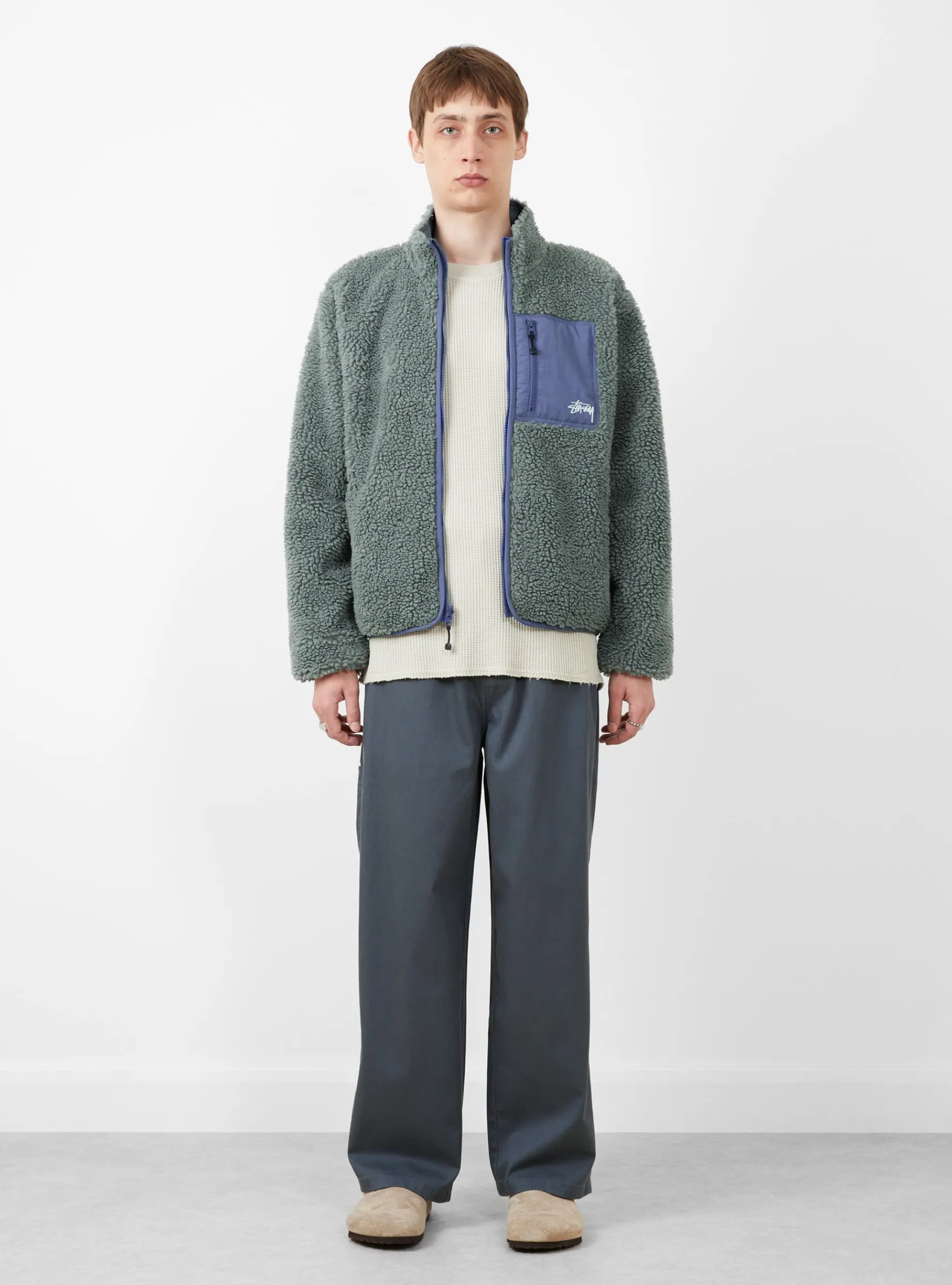 Workgear Trouser Twill Washed Navy<Stüssy Sale