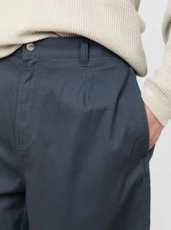 Workgear Trouser Twill Washed Navy<Stüssy Sale