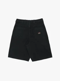 Work Short Washed Canvas Black<Stüssy Discount