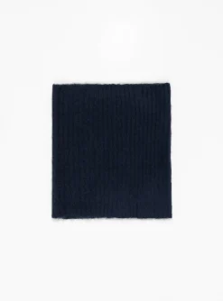 x Couverture Nimbus Ribbed Snood Navy<Himalayan Cashmere Hot