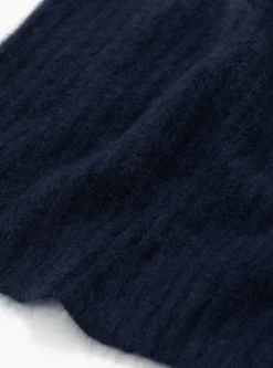x Couverture Nimbus Ribbed Snood Navy<Himalayan Cashmere Hot