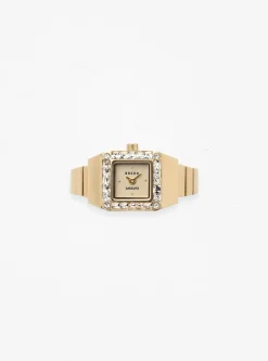 x DALMATA Time Gold Plated Ring<BREDA Sale