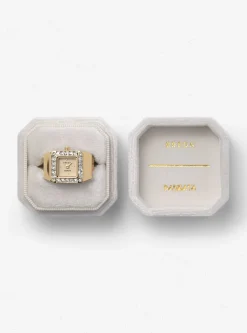 x DALMATA Time Gold Plated Ring<BREDA Sale