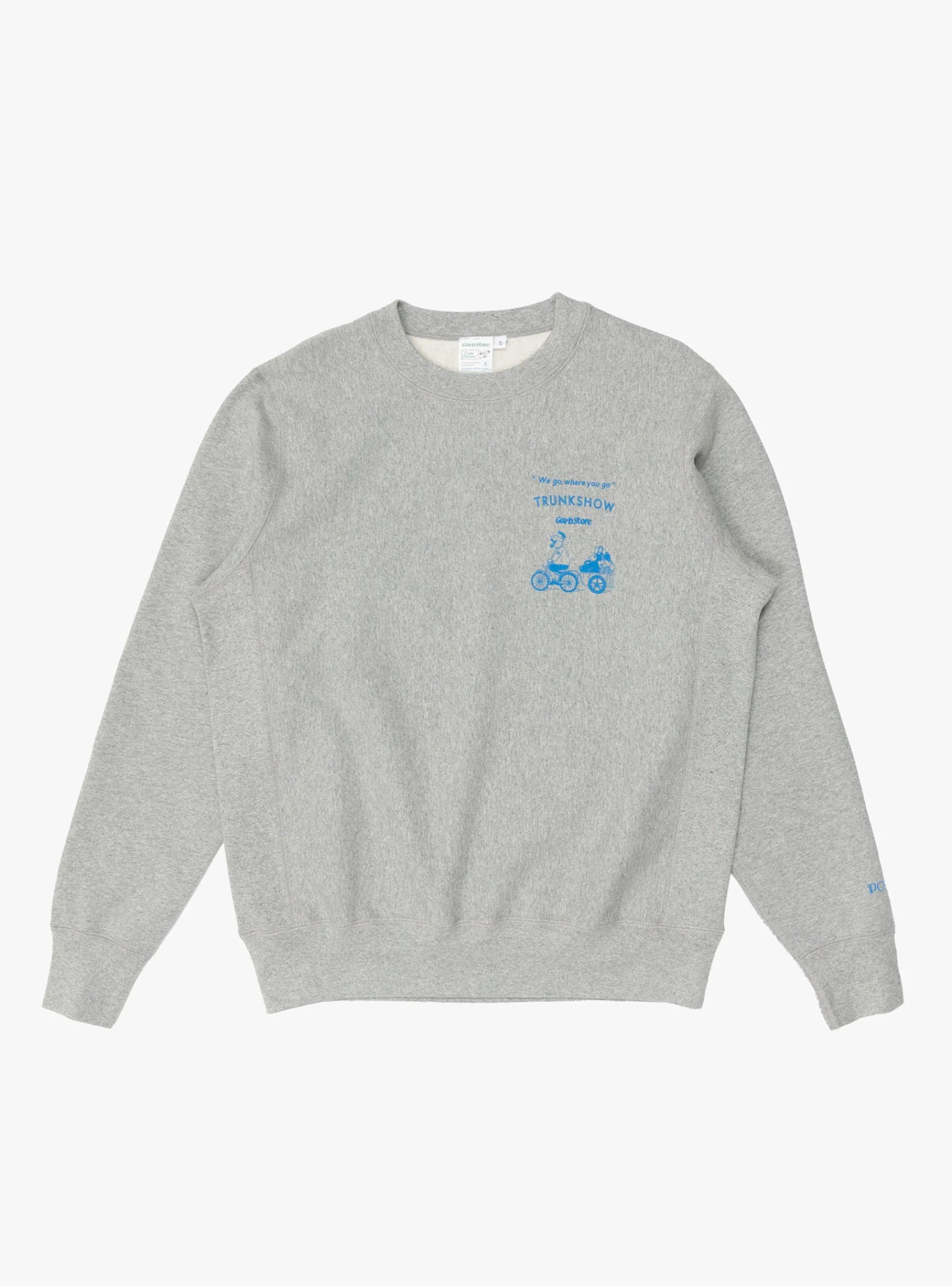 x Garbstore Trunkshow Sweatshirt Heather Grey<Porter Yoshida & Co. New