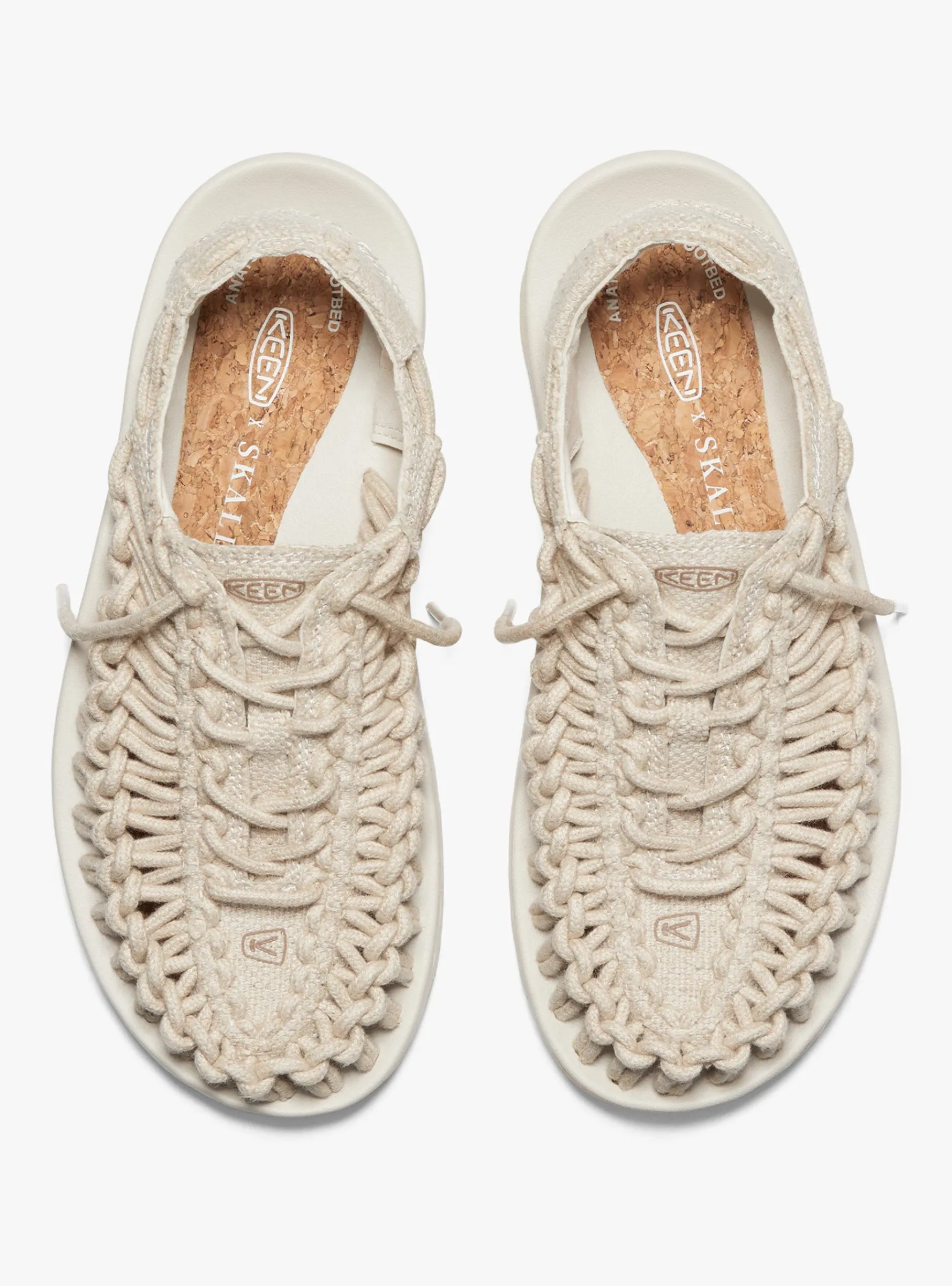 x Skall Studio UNEEK Canvas Natural/Birch<Keen Footwear Fashion