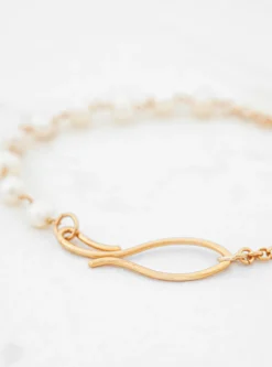 x Steve Mono Pearl Gold Plated Bracelet<Helena Rohner Sale