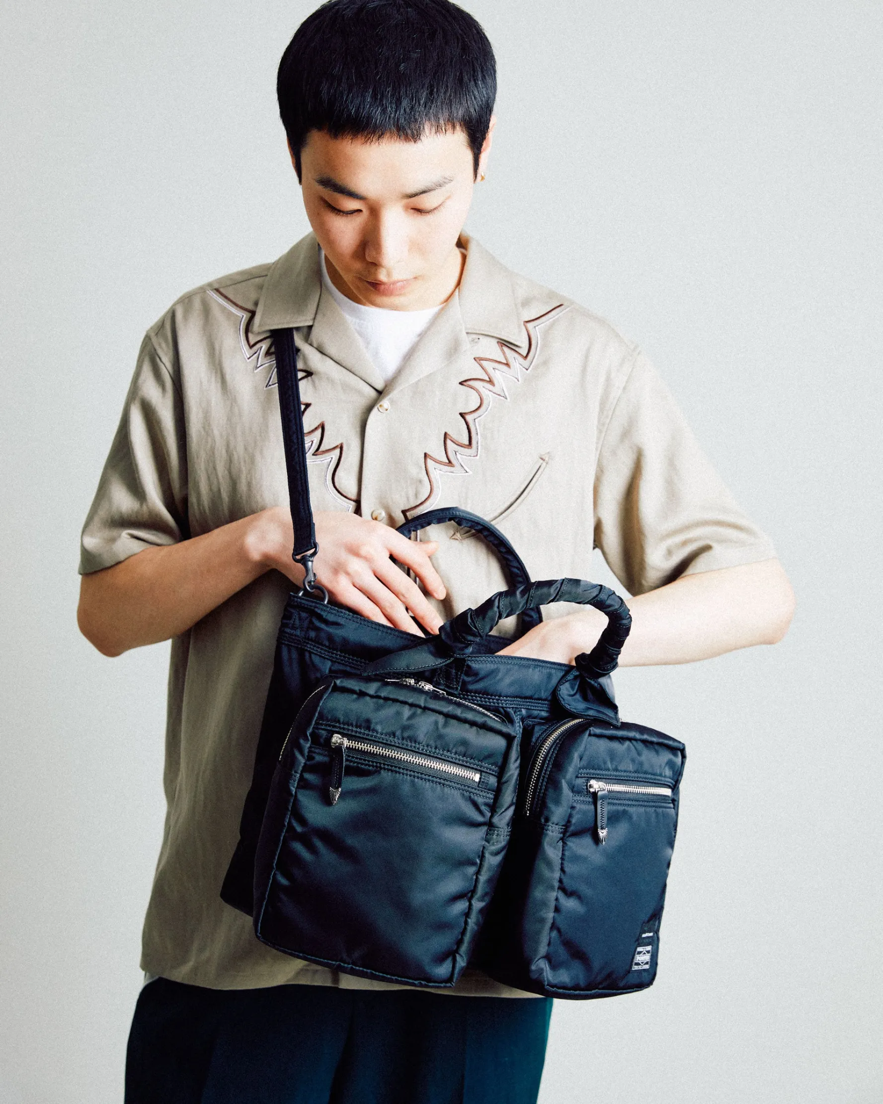 x Toga Archives Tote Bag Black<Porter Yoshida & Co. Hot
