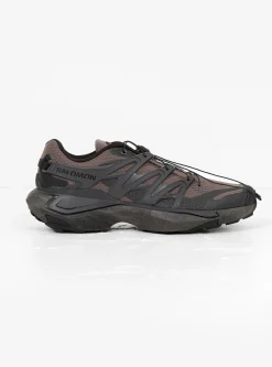 XT PU.RE ADVANCED Plum Kitten, Nine Iron & Black<Salomon Best